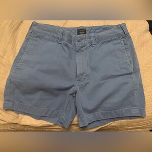 J Crew Stanton Short 30in Waist 5in inseam - blue